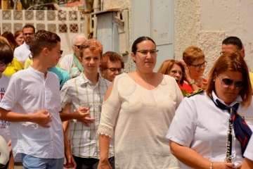 San Ignacio de Loyola se despide de sus fiestas en La Majadilla-Telde (Foto Francisco Javier Santana)